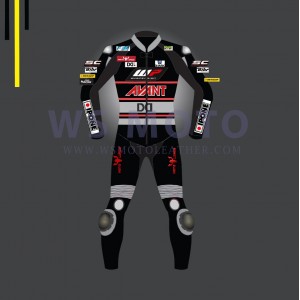AVAN-JOHANN-ZARCO-IPONE-MOTO2 2016 custom motorcycle racing leathers Suit